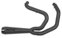 Thumbnail for Comp S 2in1 Exhaust Sportster Black W/Cf End Cap