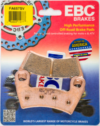 Thumbnail for Brake Pads Fa657sv Severe Duty Sv Series