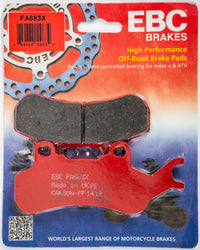 Thumbnail for Brake Pads Fa683x Carbon X Series