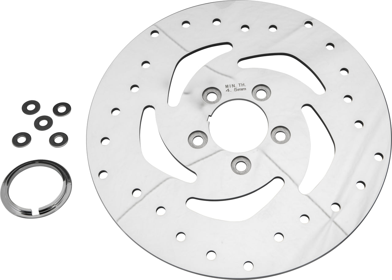 Super Flow Front Brake Rotor 11.5" Mirror Polished