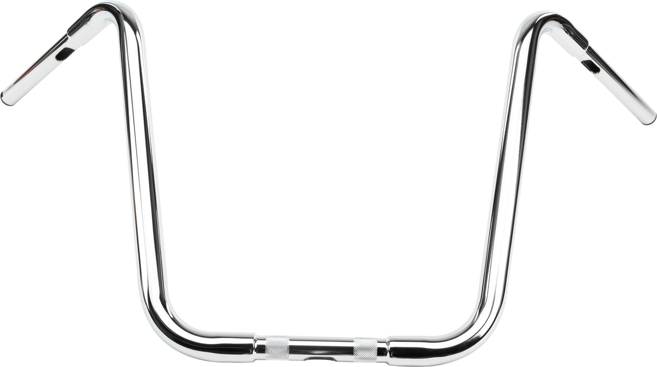 18" Chrome Ape Hangers 1" Thru Clamp  Tbw