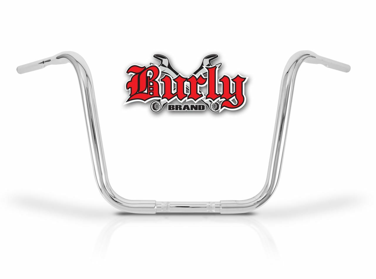 Gorilla 14" Apehangers 1.25" Chrome