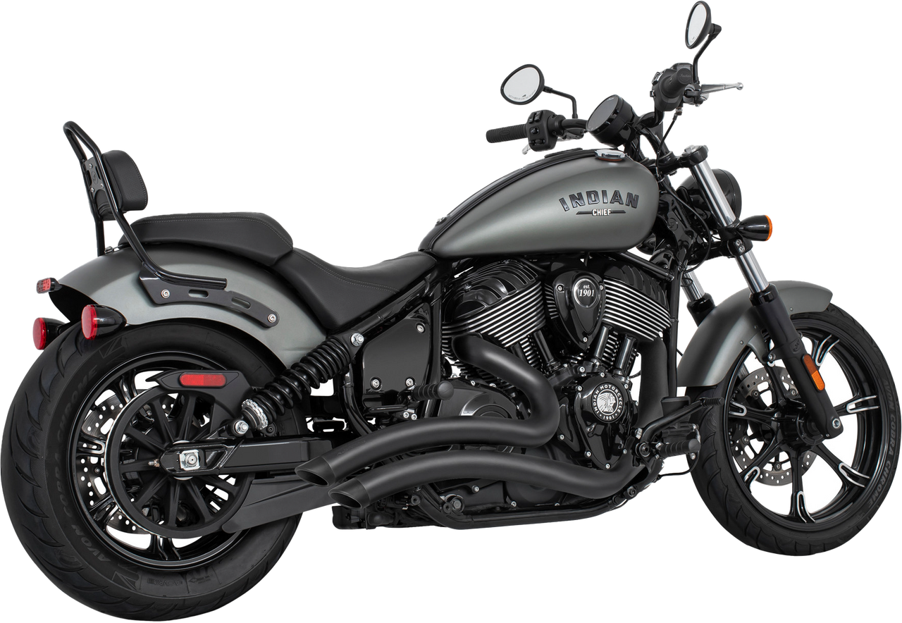 Sharp Curve Radius 2.5" Indian Chief Pitch Bk