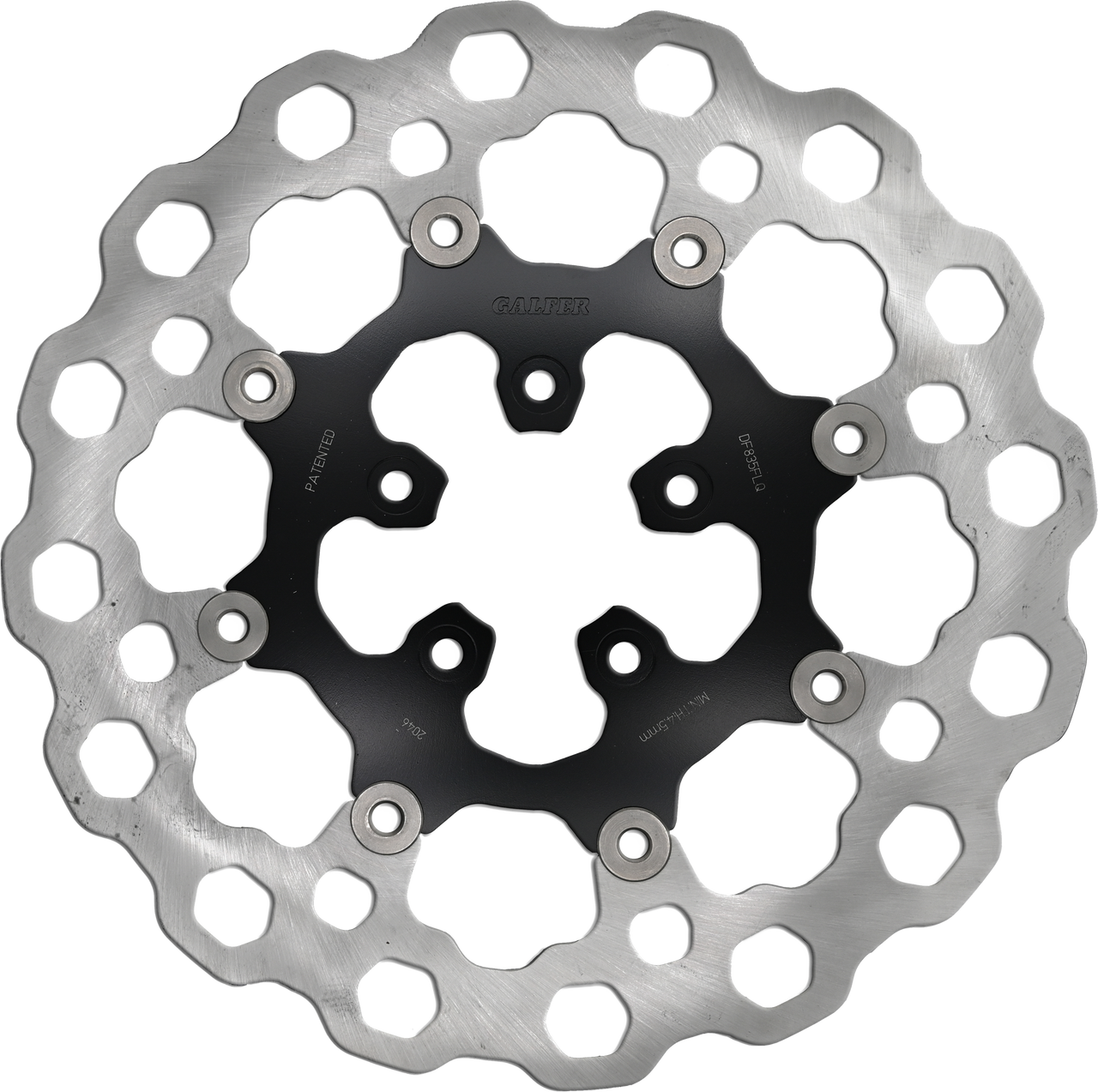 Rotor 13" Floating Cubiq Fr Black