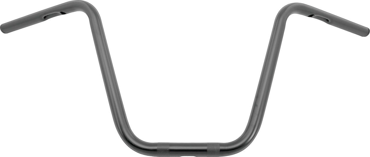1" Narrow Ape Hanger Black 12" Cable