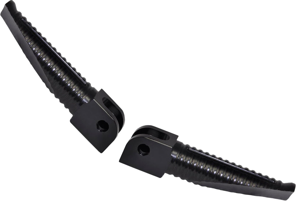Billet Aluminum Footpegs Black Anodized