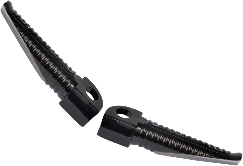 Billet Aluminum Footpegs Black Anodized