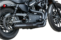 Thumbnail for S&S CYCLE 50 State 2:1 Black Exhaust for XL 550-0952A