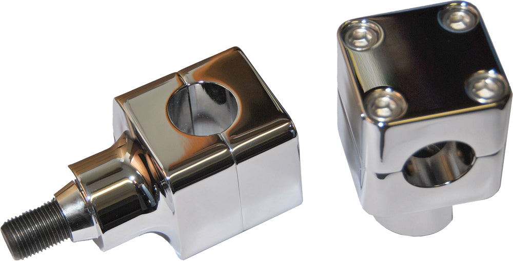 Stubby Chubby Springer Risers Chrome