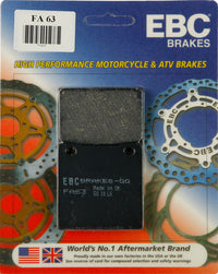 Thumbnail for Brake Pads Fa63 Organic