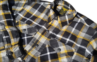 Thumbnail for SCORPION EXO Covert Flannel White/Yellow Small - Protective Riding Shirt