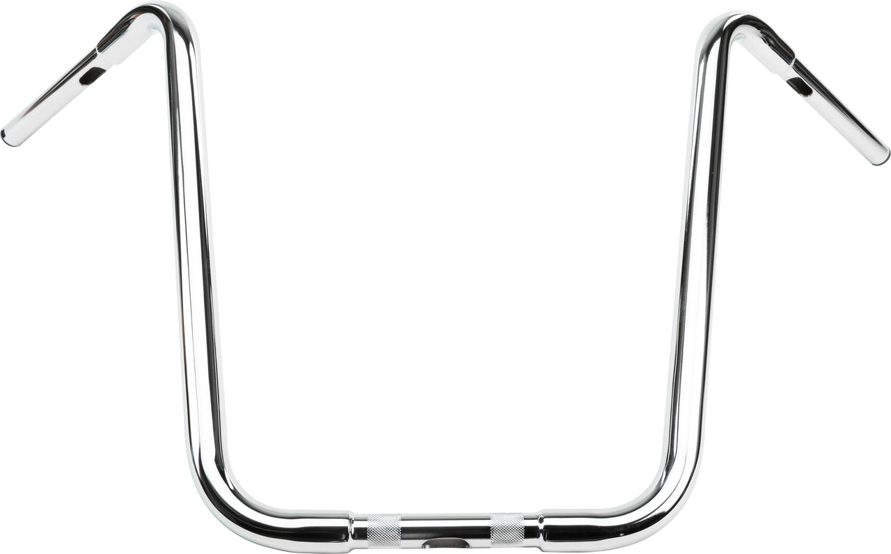 20" Chrome Ape Hangers 1" Thru Clamp  Tbw