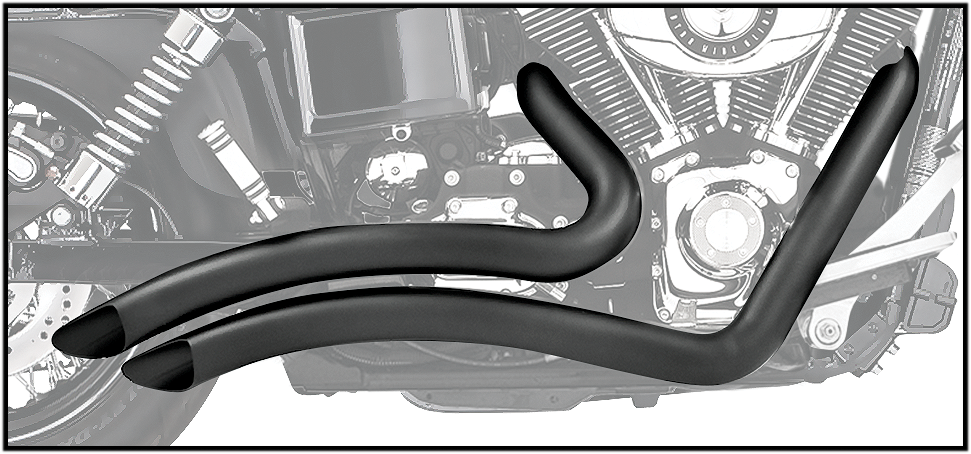 Sharp Curve Radius Black `91 05 Dyna