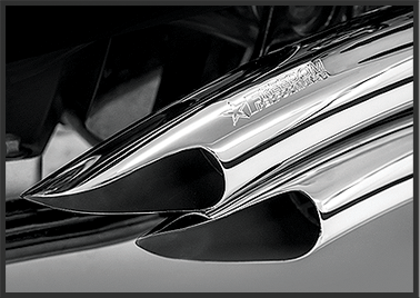 Sharp Curve Radius Chrome `91 05 Dyna