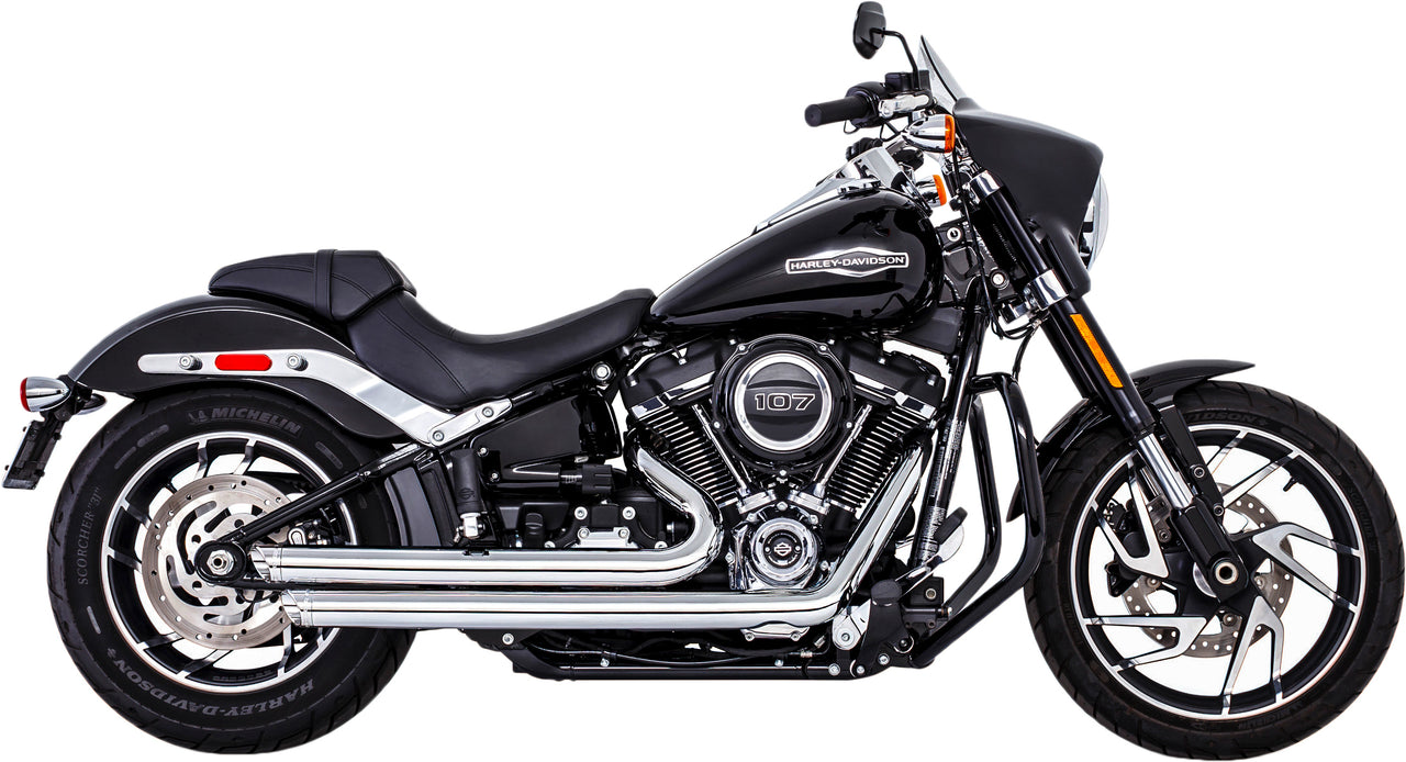 Independence Slash Chrome W/Chrome Tip M8 Softail