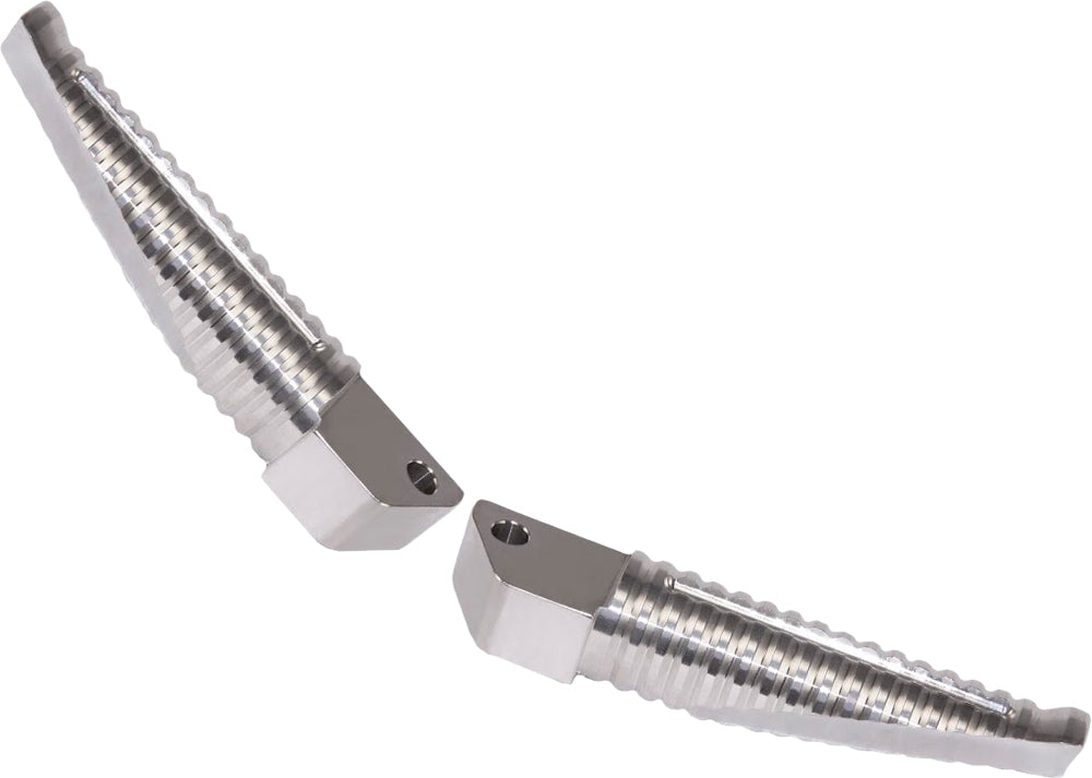 Billet Aluminum Footpegs Natural