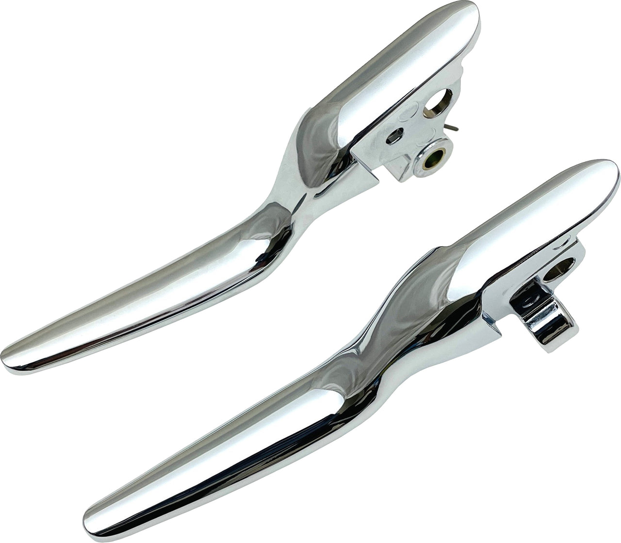 Lsr Lever Set Chrome Flt `21 Up Cbl Clutch