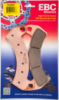 Thumbnail for Brake Pads Fa680r Sintered R Series