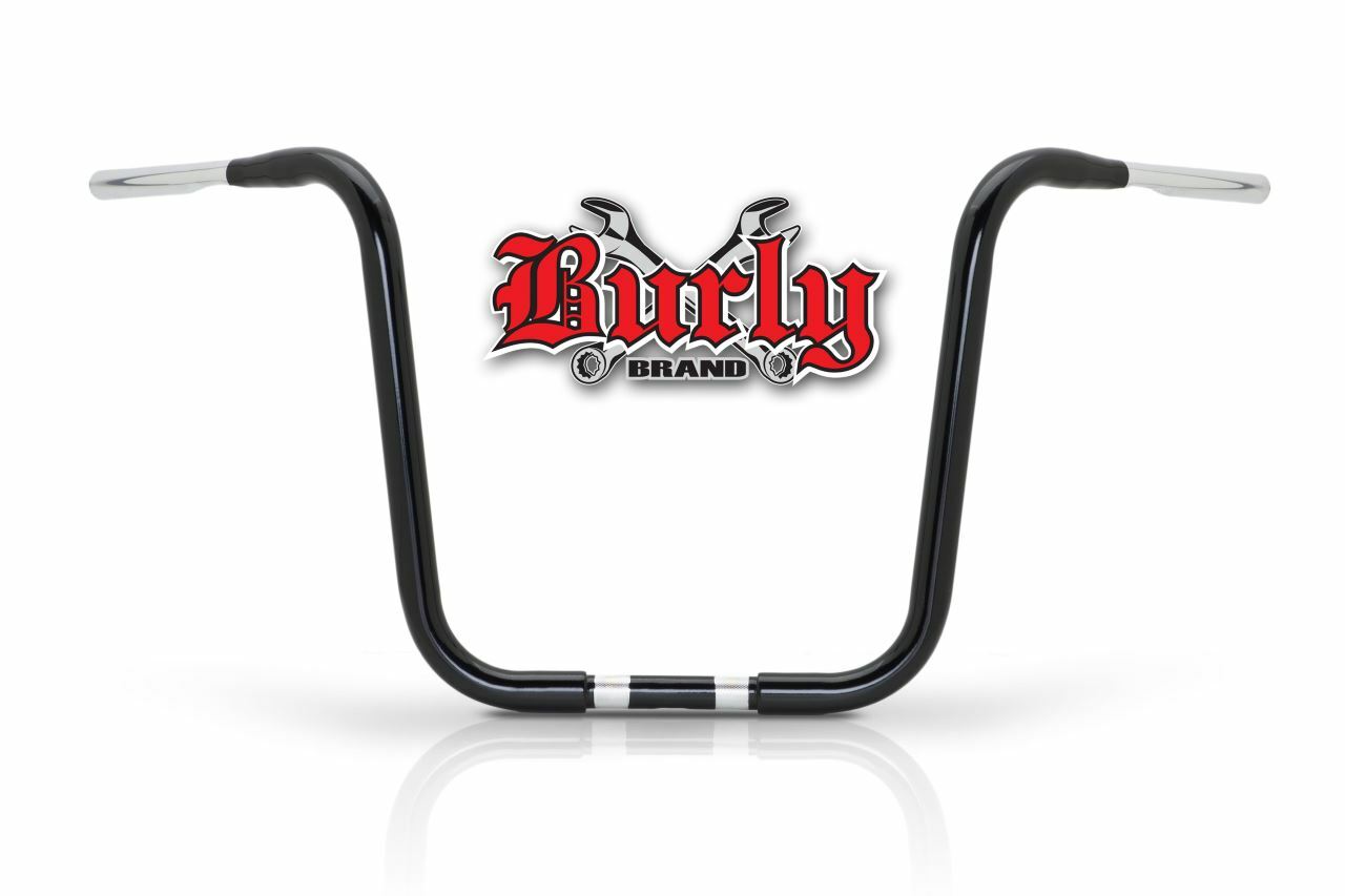 Gorilla 16" Apehangers 1.25" Black