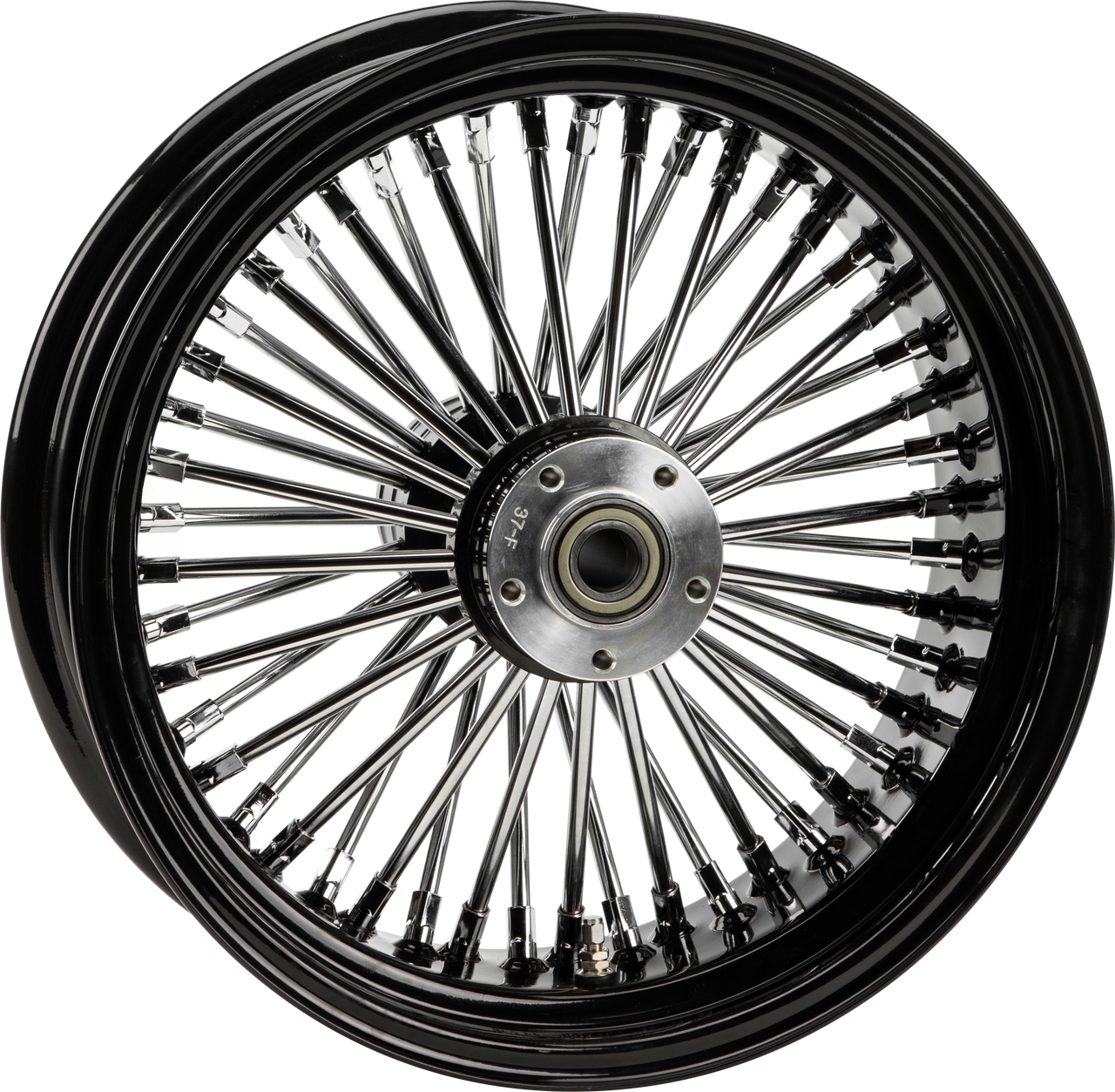 Rr 48 Spk Black 18x4.25 Bt/Xl Hub 1" Axl 00 Ltr