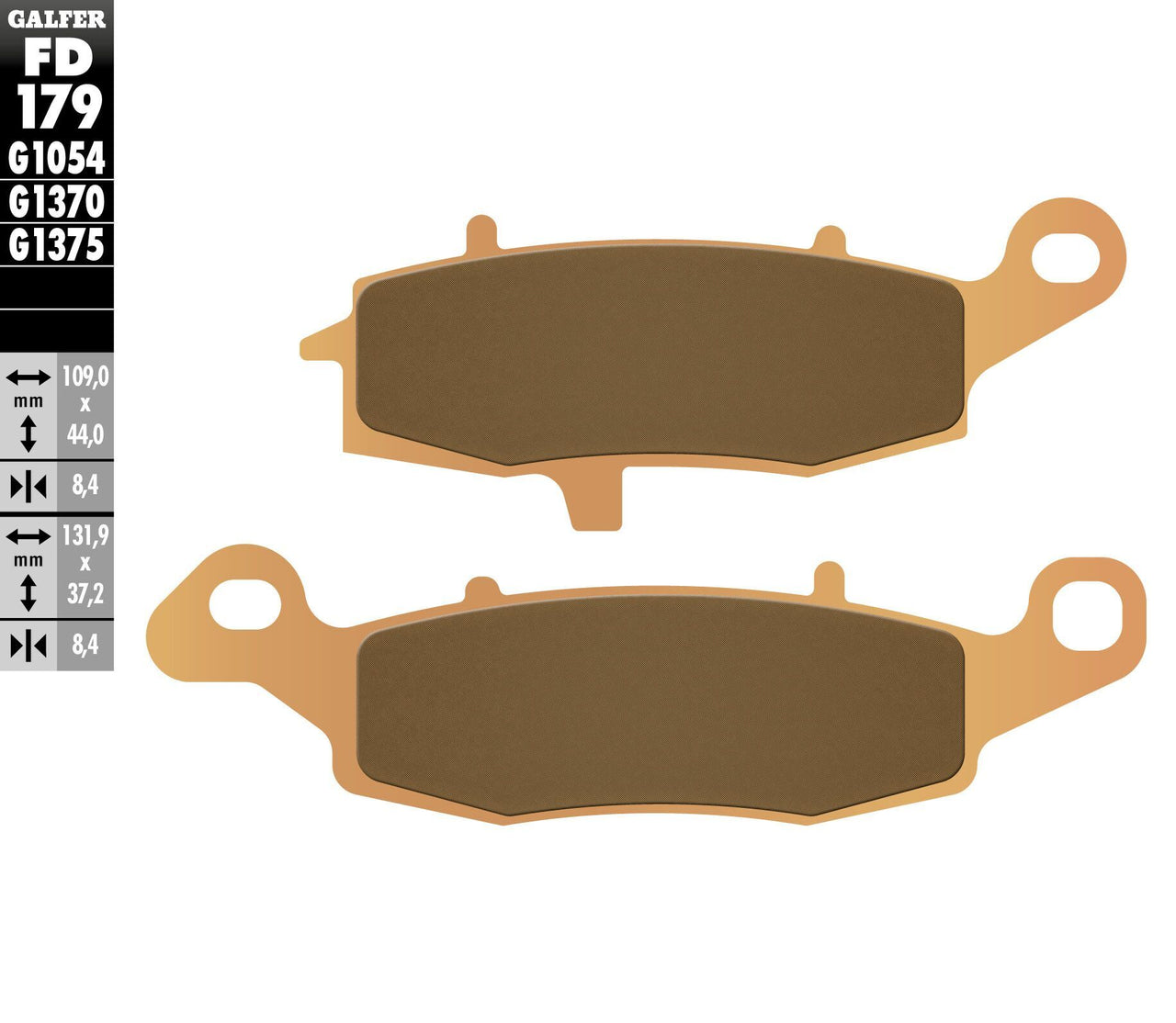 Brake Pads Sintered Fd179g1370