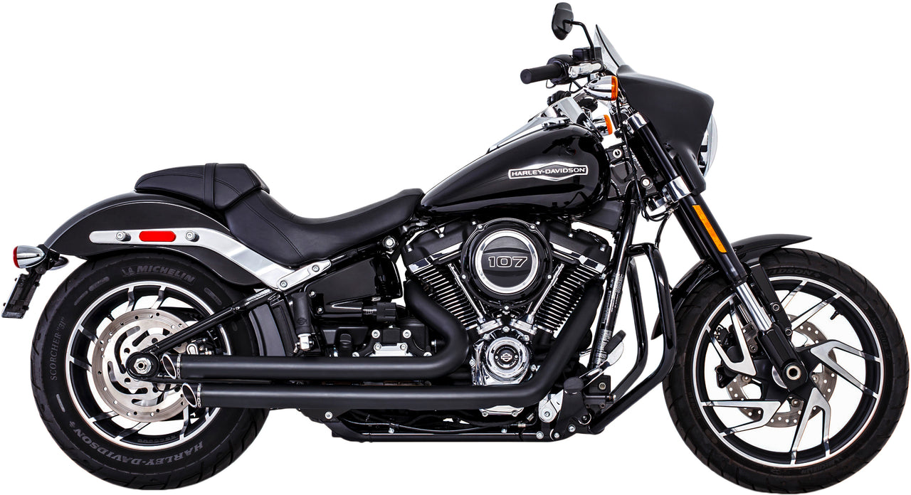 Independence Slash Black W/Black Tip M8 Softail