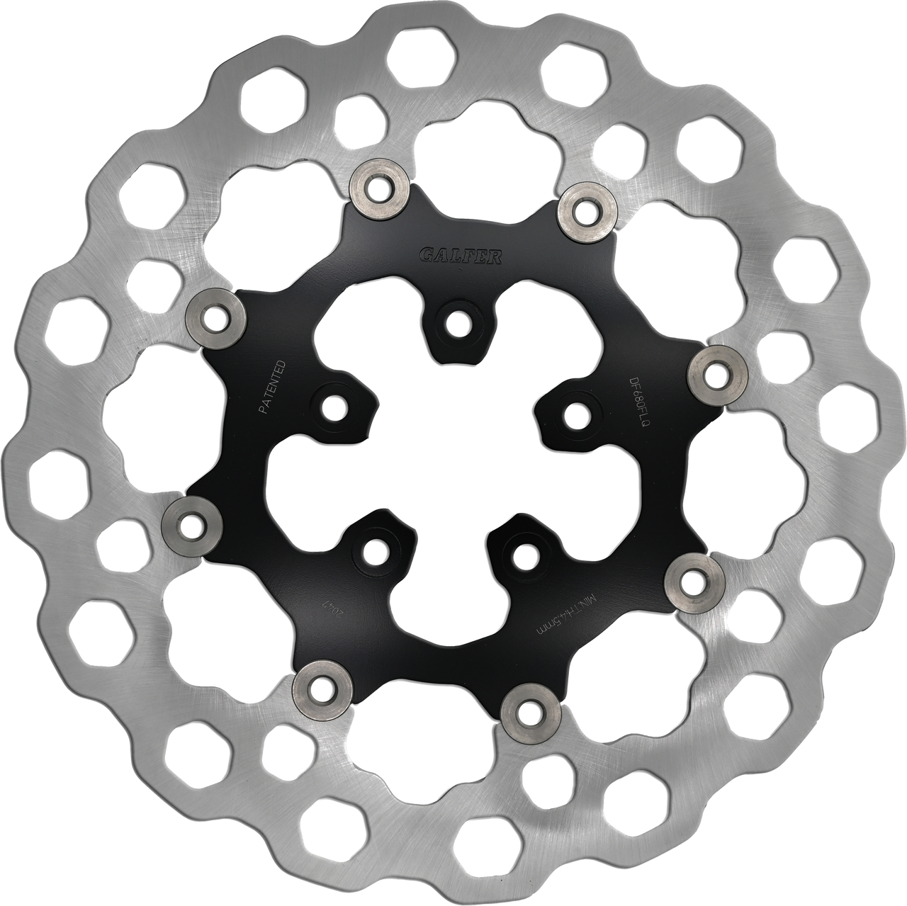 Rotor 11.5" Floating Cubiq Fr Black