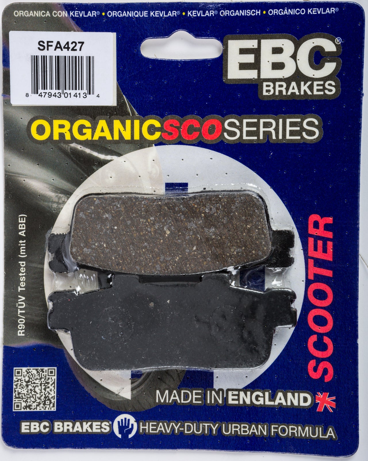 Brake Pads Sfa427 Organic