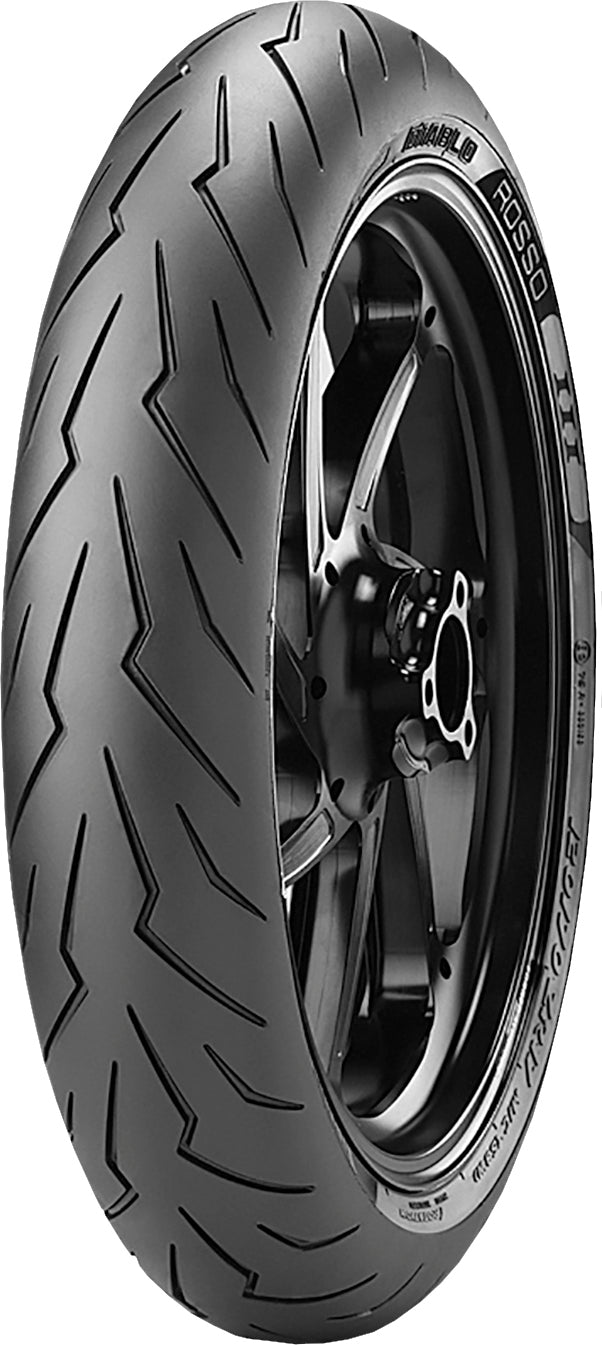 Tire Diablo Rosso Iii Front 120/60zr17 (55w) Radial