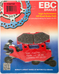 Thumbnail for Brake Pads Fa674x Carbon X Series