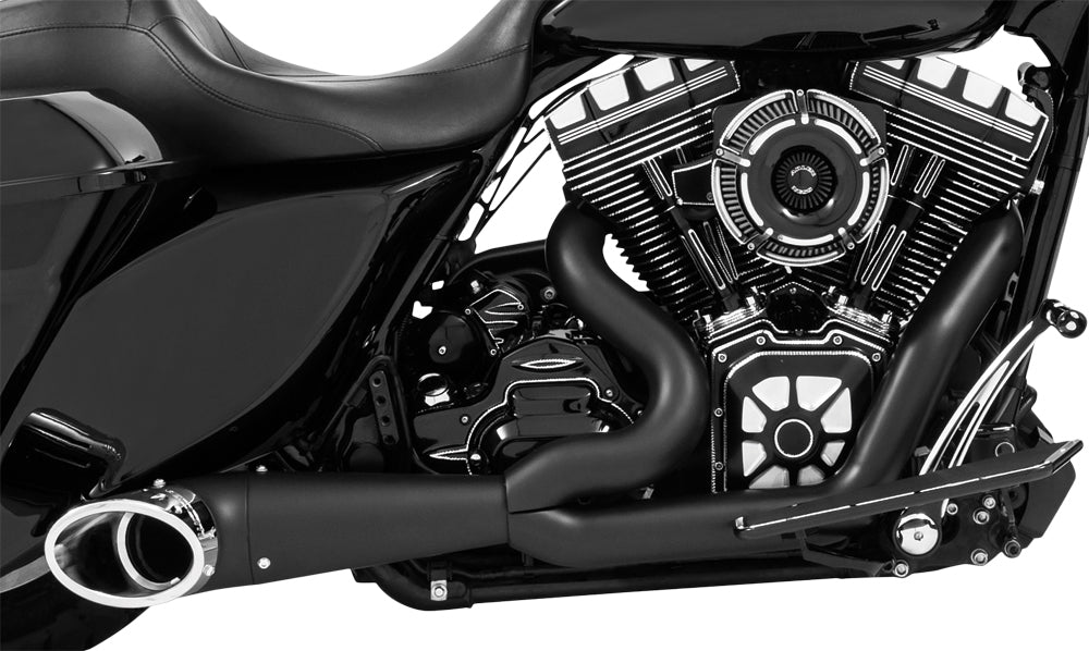 Turnout 2 1 Black W/Chrome Tip Flt