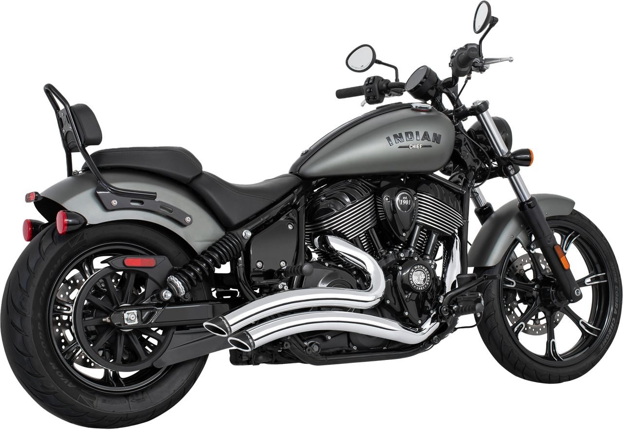 Sharp Curve Radius 2.5" Indian Chief Ch/Bk