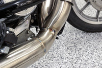 Thumbnail for Comp S 2in1 Exhaust Fxr Brushed W/Cf End Cap