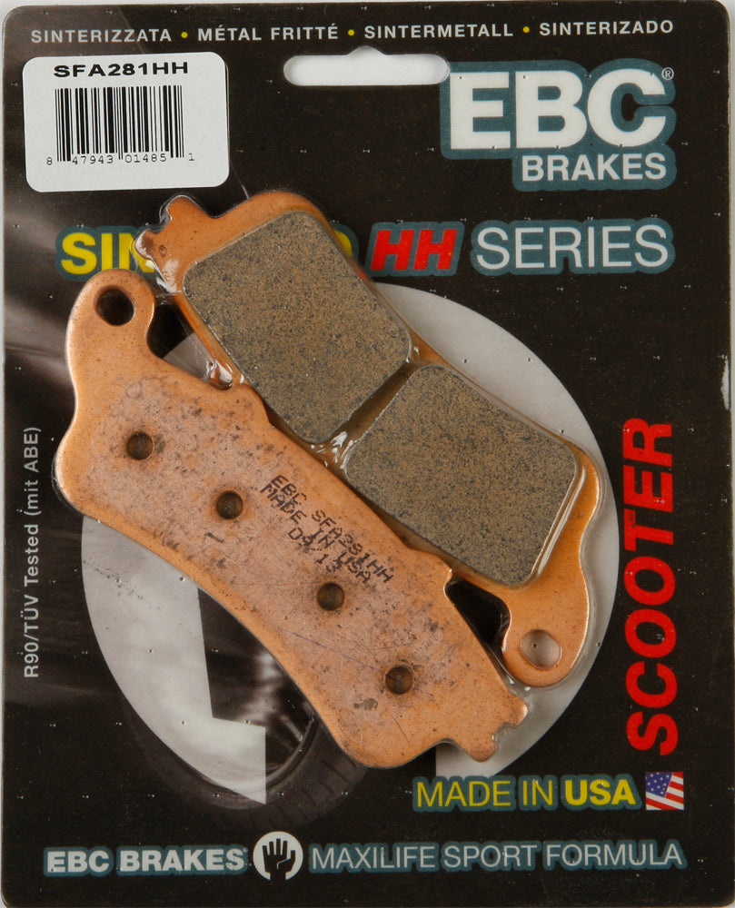 Brake Pads Sfa281hh Double H Sintered