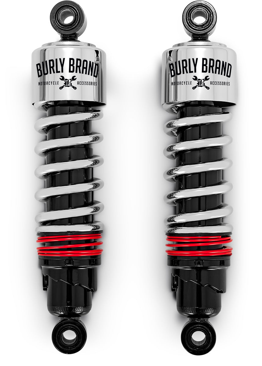 Slammer Plus Shocks 11.5" Chrome Flt 97 22