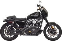Thumbnail for BASSANI XHAUST Radial Sweepers Exhaust System - Black 1X3FB
