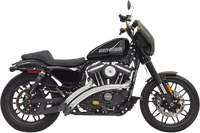 Thumbnail for BASSANI XHAUST Radial Sweepers Exhaust System - Chrome 1X3FC