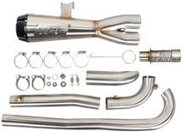 Thumbnail for Comp S 2in1 Exh Sportster S Brushed W/Cf End Cap