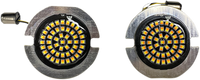 Thumbnail for CUSTOM DYNAMICS Amber/White LED Turn Signal Inserts GEN-4-AW-1157T
