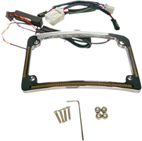 Thumbnail for CUSTOM DYNAMICS All in One License Plate Frame - Chrome TF05-HD-C