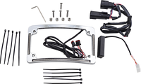 Thumbnail for CUSTOM DYNAMICS All in One License Plate Frame - Chrome TF05-BCM4-C