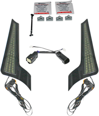 Thumbnail for CUSTOM DYNAMICS Fascia LED Light Panels- '10-'13 - Black/Smoke CD-FASCIA-SS6SB