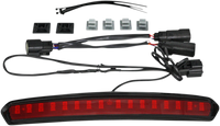 Thumbnail for CUSTOM DYNAMICS Tour Pack Lid Light - Black/Red CD-TP-LID-BR