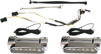 Thumbnail for CUSTOM DYNAMICS Engine Guard Light - FLH - Chrome CD-CB-AW-BCM-C