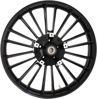 Thumbnail for COASTAL MOTO Wheel - Atlantic - Front - Dual Disc/without ABS - Black - 21x3.5 - '00-'07 FL 3D-ATL213SB07