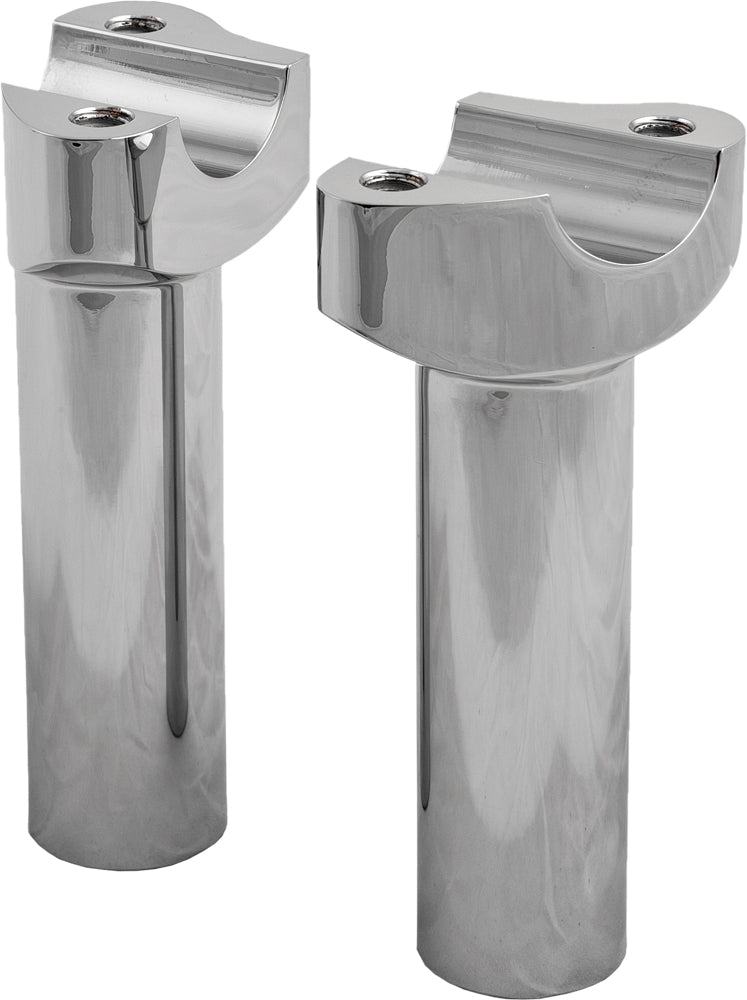 Forged Handlebar Riser Chrome Straight 4.5"