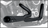 Thumbnail for Combat 2 1 Shorty Pitch Black M8 Softail