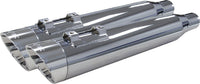 Thumbnail for Comp S Slip On Touring Tc Chrome W/Pol Slash End Cap