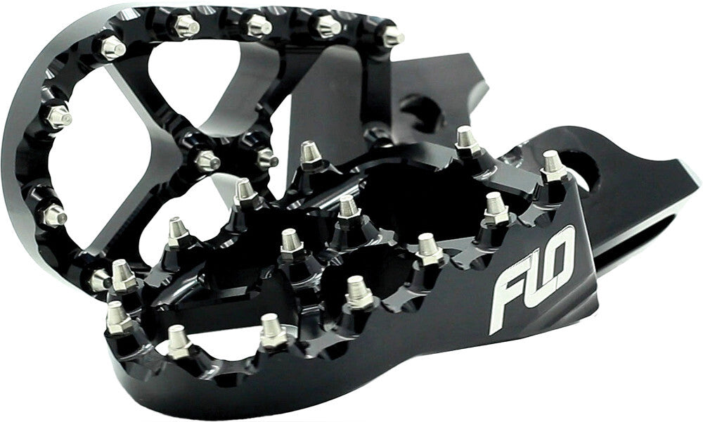 Pro Series Footpegs Lower Black 12mm Yam