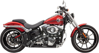 Thumbnail for BASSANI XHAUST Sweeper Exhaust - Chrome/Black 1SD2FB